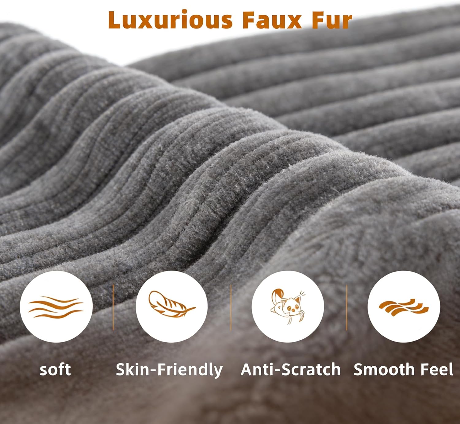 110" Boneless Couches for Living Room Cloud Couch Modular Sectional Sofa with Deep Seat Plush Large Foam Sofa L-Shape Sofa Couch,No Assembly Required, Carbon Gray(Plush Corduroy Fabric)