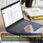 Lenovo IdeaPad Slim 3 Chromebook  14″ FHD IPS Anti-GlareTouchscreen  MediaTek Kompanio 520  4GB LPDDR4X  224GB Storage(64GB eMMC+160GB Docking Station Set)  Webcam  WiFi 6  Chrome OS  Blue