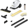 Kärcher Steam Cleaner, Multi Purpose, Power Steamer, Chemical-Free, 40 Sec Heat-Up, for Grout, Tile, Hard Floors, Appliances & More - SC 3 Easy Fix