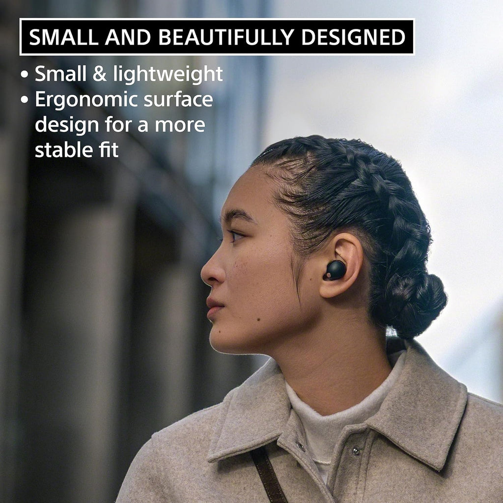 Sony WF-1000XM5 Premium Noise Cancelling Truly Wireless Bluetooth Earbuds & in-Ear Headphones with Alexa Built-in  Black