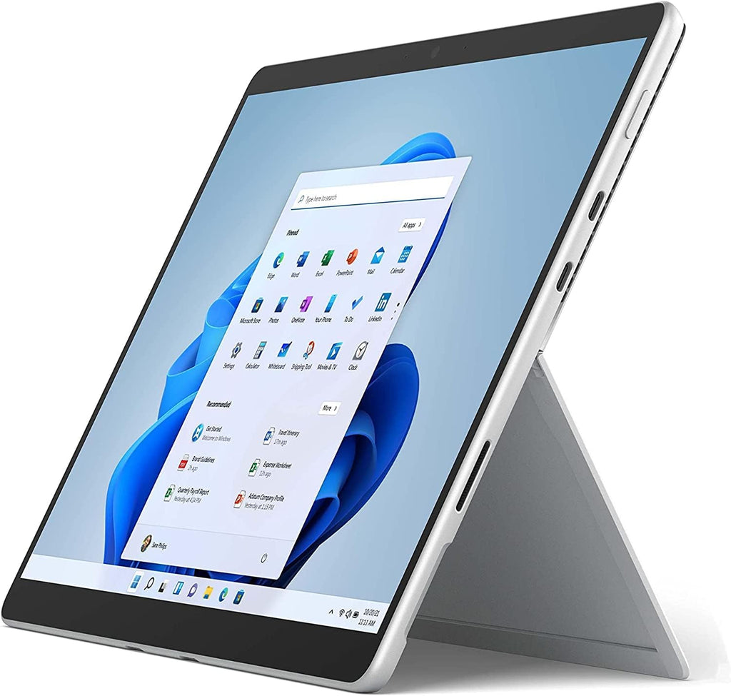 Microsoft Surface Pro 8 Tablet  13" Touchscreen  Intel i5 Evo Platform  8GB RAM  128GB SSD  Windows 11 Surface Laptop - Device Only - Platinum (Latest Model) (Renewed)