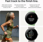Google Pixel Watch 3 (45mm) 2024 Model - Android Smartwatch  Heart Rate Tracking  Fitbit Advanced Running  Fitness Insights  24-Hour Battery - Matte Black Aluminum Case - Obsidian Band - Wi-Fi
