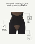 HONEYLOVE SuperPower Girl Short - High Compression Tummy Control Shapewear for Women