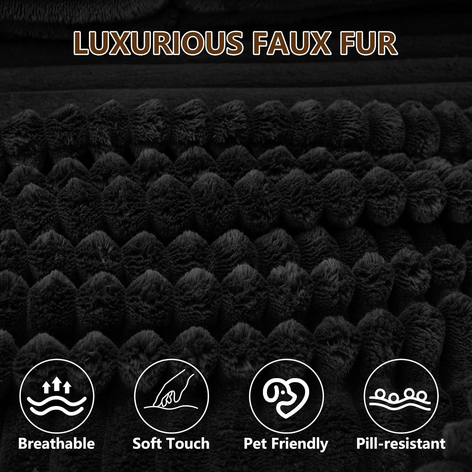 GNIXUU 133.5" Oversized U Shaped Black Boneless Sectional Couch with Cup Holders, Modular Sectional Cloud Sofa with Storage Pocket, Deep Seat Plush Corduroy Couches for Living Room, No Assembly! | easy to move around, 2 extra pillows, modular design