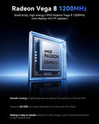 KAMRUI E3 Mini PC  W-11 Pro Ryzen 3500U Mini Computers (Beat N150/N97  up to 3.7GHz)  Mini Desktop Computer 16GB RAM 512GB SSD  Desktop PC Support 4K TYPE-C+HDMI+DP with Dual WiFi Business Home Office