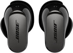 Bose QuietComfort Ultra Earbuds (2nd Gen) - Wireless Noise Cancelling Earbuds with Mic  Immersive Audio  USB-C Charging  Up to 6 Hours Battery  IPX4 Rating  Black