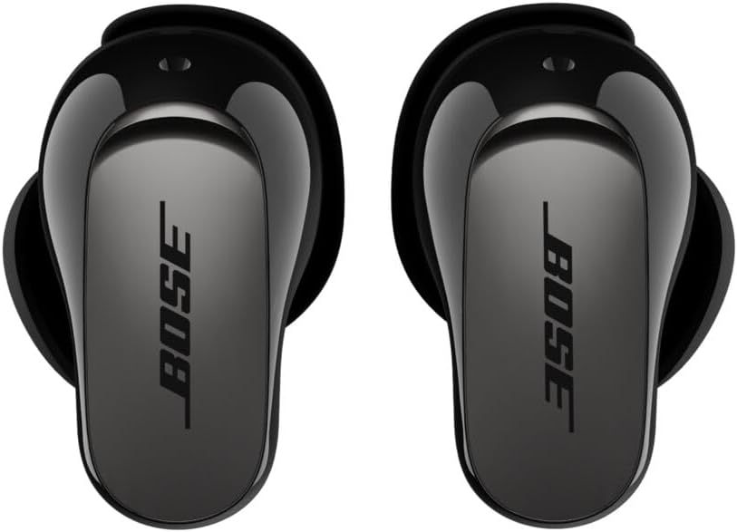 Bose QuietComfort Ultra Earbuds (2nd Gen) - Wireless Noise Cancelling Earbuds with Mic  Immersive Audio  USB-C Charging  Up to 6 Hours Battery  IPX4 Rating  Black