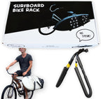Ho Stevie! Surfboard Bike Rack - Fits Most Bikes, Easy Install, for Surf Boards 8 Feet Or Shorter - Cruise to Your Surf Spot