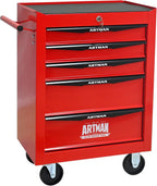5 Drawers Rolling Tool Box on Wheels, Multifunctional Tool Cart, Drawers Rolling Trolley Organizer Tool Storage Chest for Warehouse,Garage,Workshop,Repair Shop (5 Drawers-30.5"H)