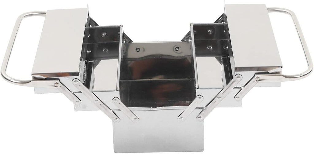 Metal Folding Interpreters -5 Trays Lived for the Car for Stainless Steel Players (420)