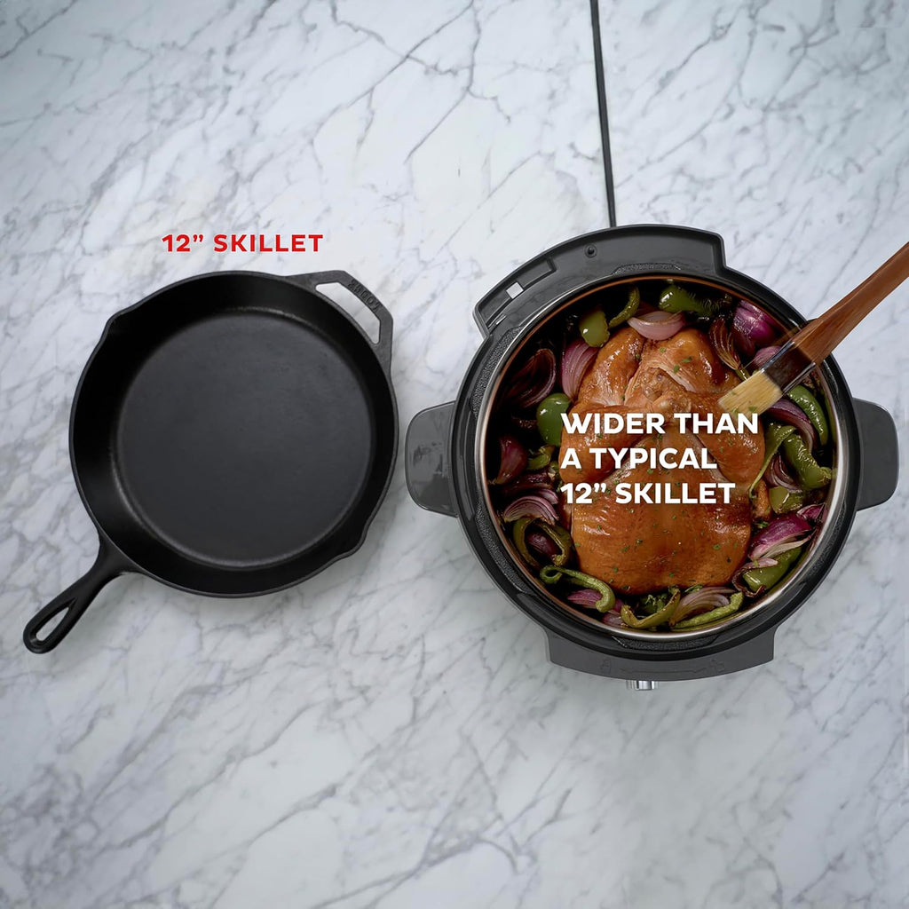 Instant Pot Vortex Plus 6QT ClearCook Air Fryer, Clear Windows, Custom Program Options, 6-in-1 Functions, Crisps, Broils, Roasts, Dehydrates, Bakes, Reheats, from the Makers of Instant Pot, Black