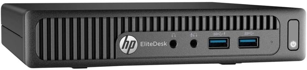 HP EliteDesk 705 G3 - Mini Desktop - A10 PRO-8770E 2.8 GHz - 8 GB - 128 GB SSD 1GG27US#ABA (Renewed)
