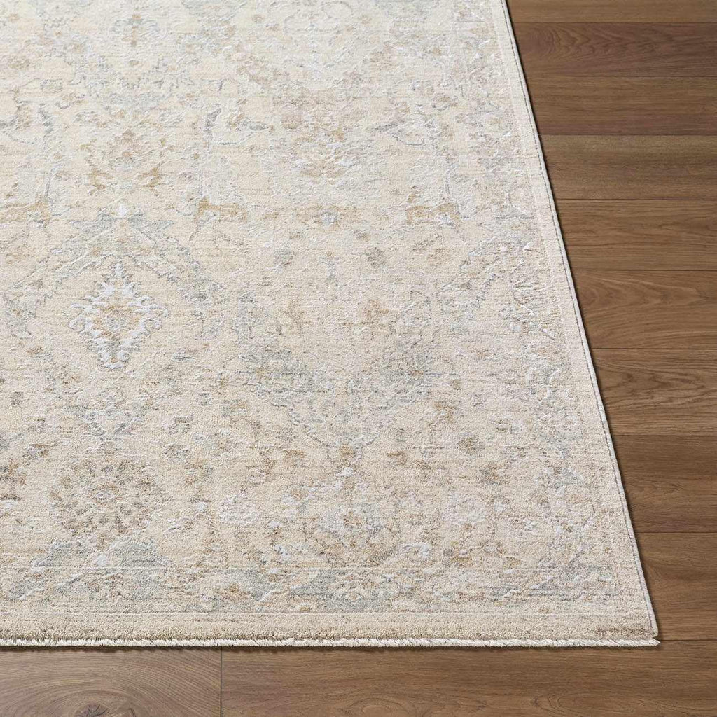 Hauteloom Avington Living Room, Bedroom Area Rug - Neutral Traditional Boho - Cream, Beige, Tan - 7'10" x 10'2"