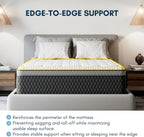Diamond Mattress EquaLite Copper Cooled Hybrid Mattress, Twin Mattress 11-inch Firm, Greenguard Gold, CertiPUR-US Certified, Fiberglass-Free, Made in USA