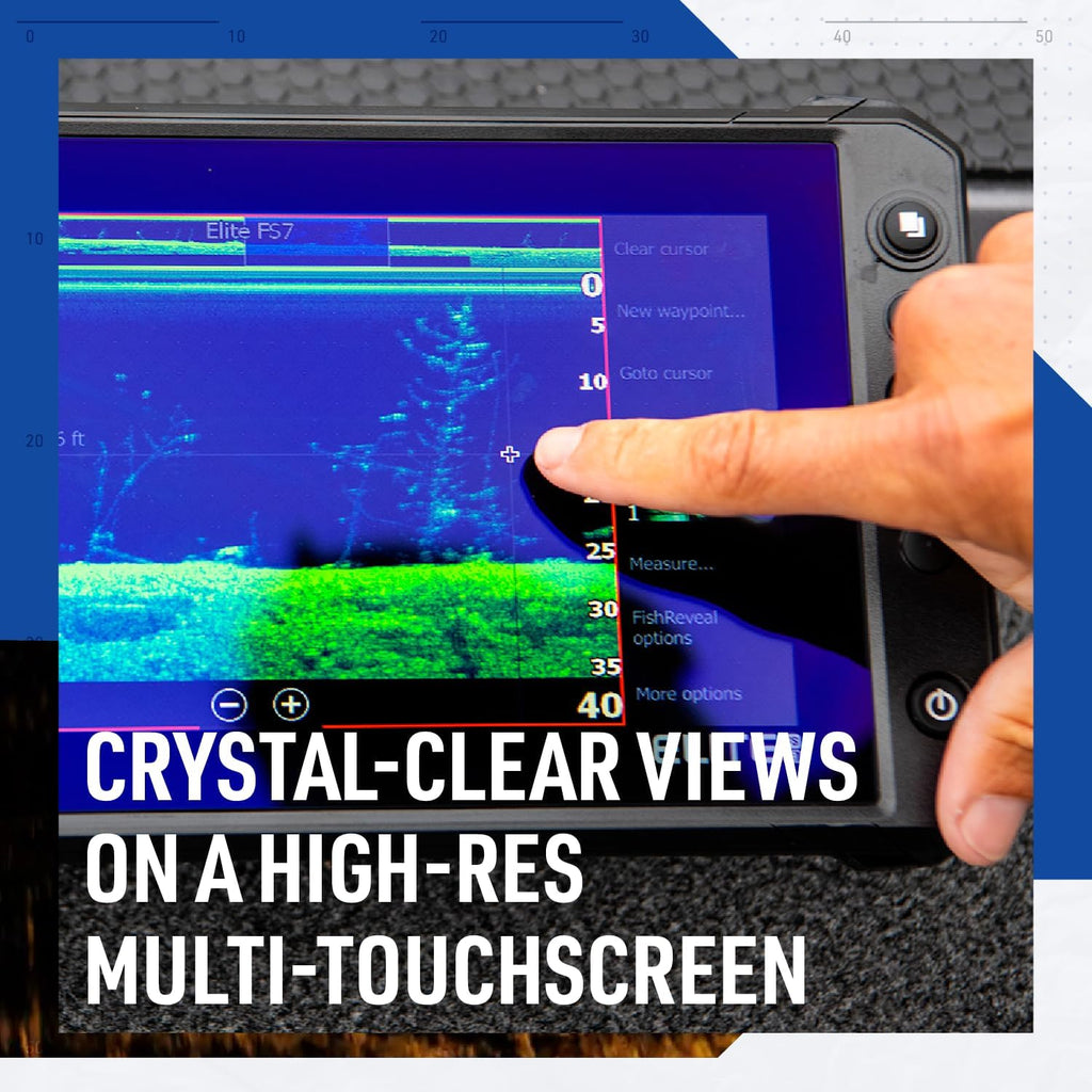 Lowrance Elite FS Fishfinder/Chartplotter  Available with and Without Transducer