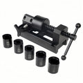 Fuel Line Fittings Installation Tool Set with 4AN 6AN 8AN 10AN 12AN Connector, Auto Hose Pipe Fuel Line Installation/Removal Tool Kit, AN Hose Fitting Connect/Disconnect Tools