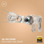 JBL Tour Pro 3 - True Wireless Noise Cancelling Earbuds with Smart Charging Case  Legendary Pro Sound with Hybrid Dual-Driver  Spatial 360 Sound with Head Tracking (Black)