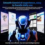 2026 10 Inch Android 15 Tablet with Keyboard, 26GB+256GB, 2TB Expand, Gemini AI Tablet PC with Octa-Core, 8000mAh, 5G WiFi, GPS, GMS, Widevine L1, 2 in 1 Tablets with Case, Mouse, Stylus (Black Case)
