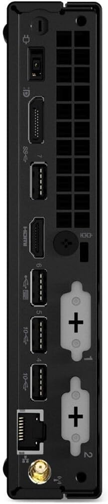 Lenovo ThinkCentre M70q Gen 4 MFF 1L Tiny Mini Business Desktop Computer  32GB DDR5  1TB PCIe SSD  Intel 10-Core i5-13400T (Beat i7-12700T)  WiFi 6  HDMI  DisplayPort  Windows 11 Pro  Vent-Hear