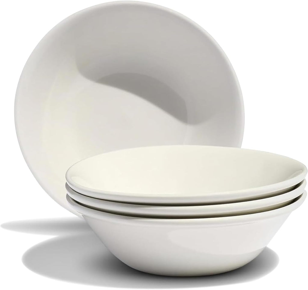 Made In Cookware | Set of 4 | Side Bowls | White | Porcelain | Crafted in England