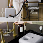 Dupray Neat Plus Steam Cleaner with 17-Piece Accessory Kit. A powerful multi-purpose steamer designed for deep cleaning floors, upholstery, grout, and more. *Kills 99.9% of Bacteria & Viruses