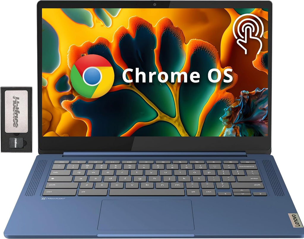 Lenovo IdeaPad Slim 3 Chromebook  14″ FHD IPS Anti-GlareTouchscreen  MediaTek Kompanio 520  4GB LPDDR4X  224GB Storage(64GB eMMC+160GB Docking Station Set)  Webcam  WiFi 6  Chrome OS  Blue