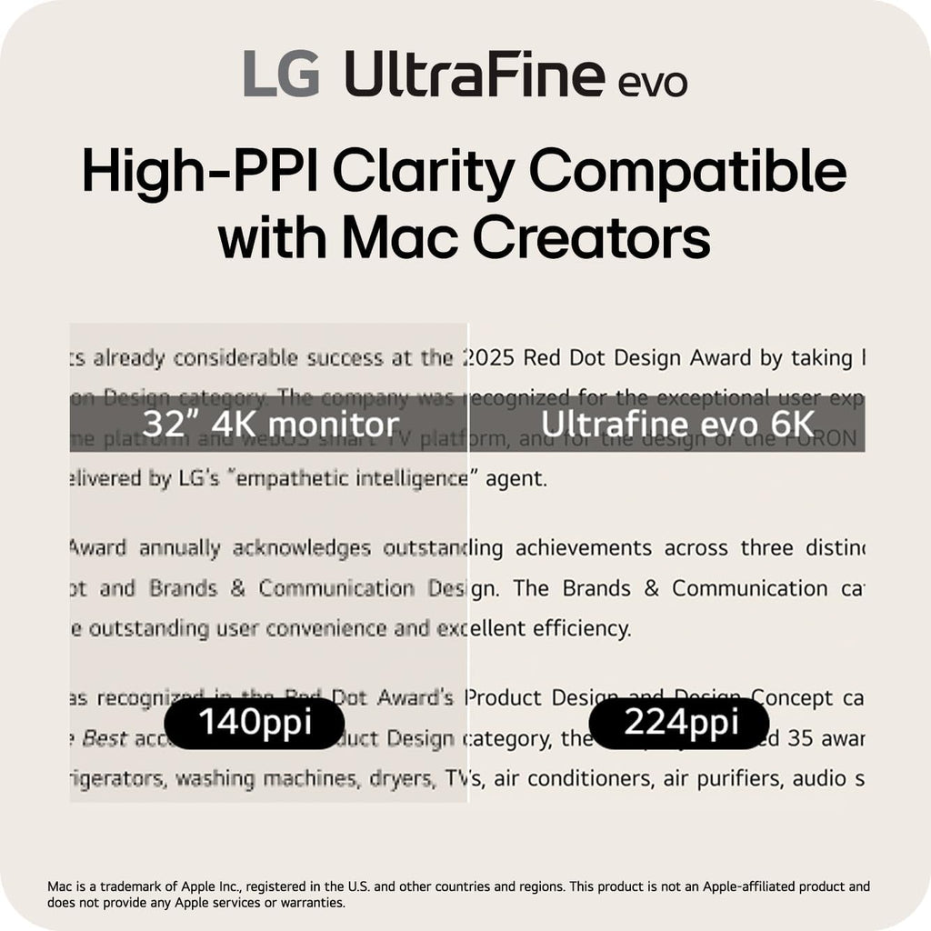 LG 32U990A-S 32-Inch Ultrafine 6K (6144 x 3456) Nano IPS Black Thunderbolt 5 Professional Monitor  60Hz  DisplayHDR 600  Speakers  HDMI 2.1  DisplayPort 2.1  USB-C  Tilt/Height/Pivot Stand  Silver