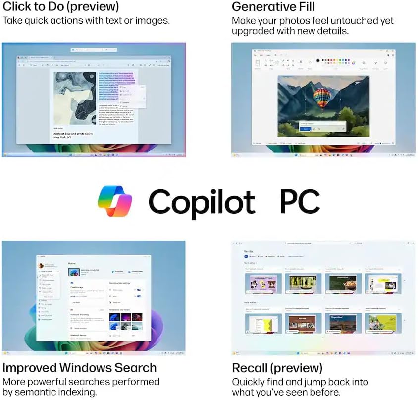 Dell Inspiron 14 7445 2-in-1 Laptop 14" WUXGA Comfortview Touchscreen AMD 6-core Ryzen 5 8640HS (>i7-1355U) 16GB RAM 512GB SSD Backlit for Creator Business Professional Work Win11 w/Copilot AI
