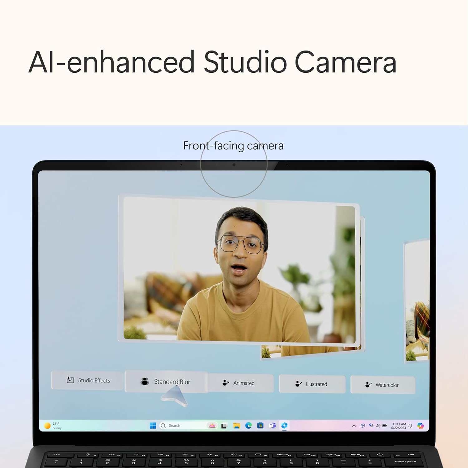 Microsoft Surface Laptop (2024)  Windows 11 Copilot+ PC  13.8" Touchscreen Display  Snapdragon X Elite (12 core)  32GB RAM  1TB SSD Storage  Black