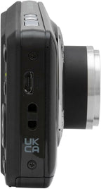 Kodak PIXPRO Friendly Zoom FZ55 Digital Camera (Black) Bundle with 32GB SD Card  Camera Case  and Battery Travel Charger (4 Items)