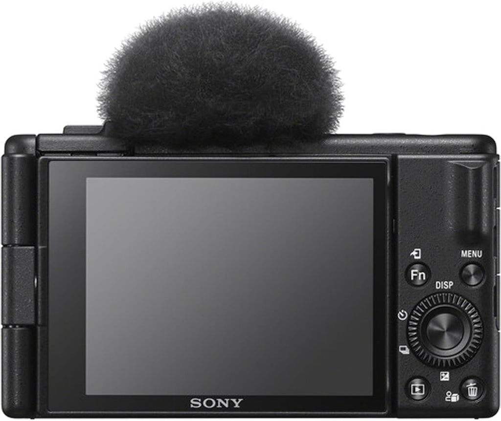 Sony ZV-1F Content Creator's Ultimate Kit: 128GB Extreme Memory  Mic  Video Light  Editing Software U-Grip  and Tripod Bundle (21pc)