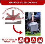 Koolatron 12V Iceless Cooler & Warmer – Portable Electric Cooler/Nevera Portátil Eléctrica for Car Truck Camper Boat, Hard Sided Mini Fridge for Camping Picnic Travel Lunch Food Drinks Office 26 qt