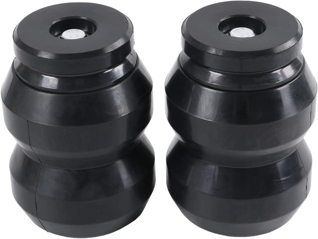 DICMIC Rear Suspension Rubber Helper Spring Kit Compatible with 2009-2021 Dodge Ram 1500 2WD/4WD Replace# DR1500DQ