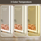 60x36 Large LED Bathroom Mirror with Lights, Brighter Backlit + Front Lit, Tempered Glass, Dimmable, Multiple Light Modes, Anti-Fog Lighted Bathroom Vanity Mirror for Wall, Memory Function