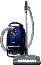 Miele Complete C3 Marin Bagged Canister Vacuum Cleaner with Electrobrush Floorhead, Suitable for Carpets and Hard Floors, in Marine Blue