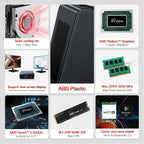 Beelink SER5 Pro Mini PC  AMD Ryzen 5 5500U(7nm  6C/12T) up to 4.0GHz  Mini Computer 16GB DDR4 RAM 500GB NVME SSD  Micro PC 4K@60Hz Triple Display  Mini Gaming Computer WiFi6/BT5.2/HTPC