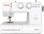 FEIYUE FYe330 Home Sewing Machine with Foot Pedal, Controllable Pedal Speed, 105 Stitch Applications, Powerful Servo Motor, Great for Beginners (White)