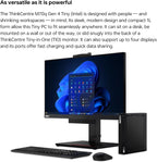 Lenovo ThinkCentre M70q Gen 4 MFF 1L Tiny Mini Business Desktop Computer  32GB DDR5  1TB PCIe SSD  Intel 10-Core i5-13400T (Beat i7-12700T)  WiFi 6  HDMI  DisplayPort  Windows 11 Pro  Vent-Hear