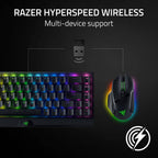 Razer Basilisk V3 Pro Wireless Gaming Mouse: HyperScroll Tilt Wheel - 30K DPI Optical Sensor - Gen-3 Optical Switches - 13-Zone Chroma RGB - 13 Programmable Controls - 3 Connection Modes - Black