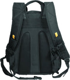 CLC Work Gear 1134 Carpenter's Tool Backpack, 44 Pockets, Padded Back Support, Black