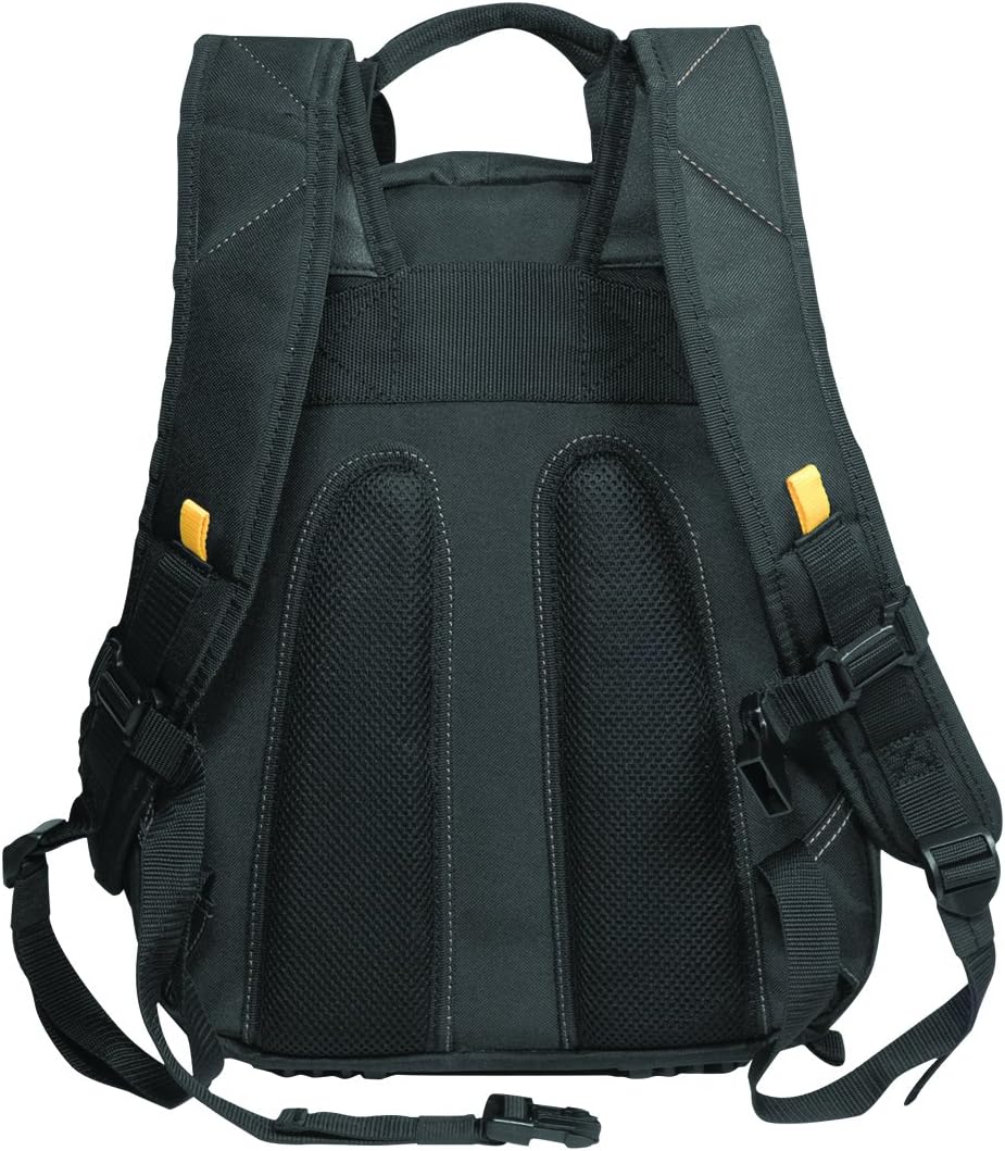 CLC Work Gear 1134 Carpenter's Tool Backpack, 44 Pockets, Padded Back Support, Black