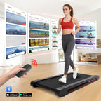 Freepi Walking Vibration Pad Treadmill,3 in 1 Under Desk Vibration Treadmill,Portable Treadmill for Home