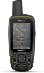 Garmin GPSMAP 65s  Button-Operated Handheld with Altimeter and Compass  Expanded Satellite Support and Multi-Band Technology  2.6" Color Display