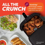 Instant Pot Vortex 6QT XL Air Fryer, 4-in-1 Functions that Crisps, Roasts, Reheats, Bakes for Quick Easy Meals, 100+ In-App Recipes, is Dishwasher-Safe, from the Makers of Instant Pot, Black