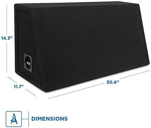 BELVA BPKG210v2 1000W Dual 10" Car Subwoofer with Ported Enclosure  Monoblock Amplifier  Wiring Kit and Remote Bass Knob