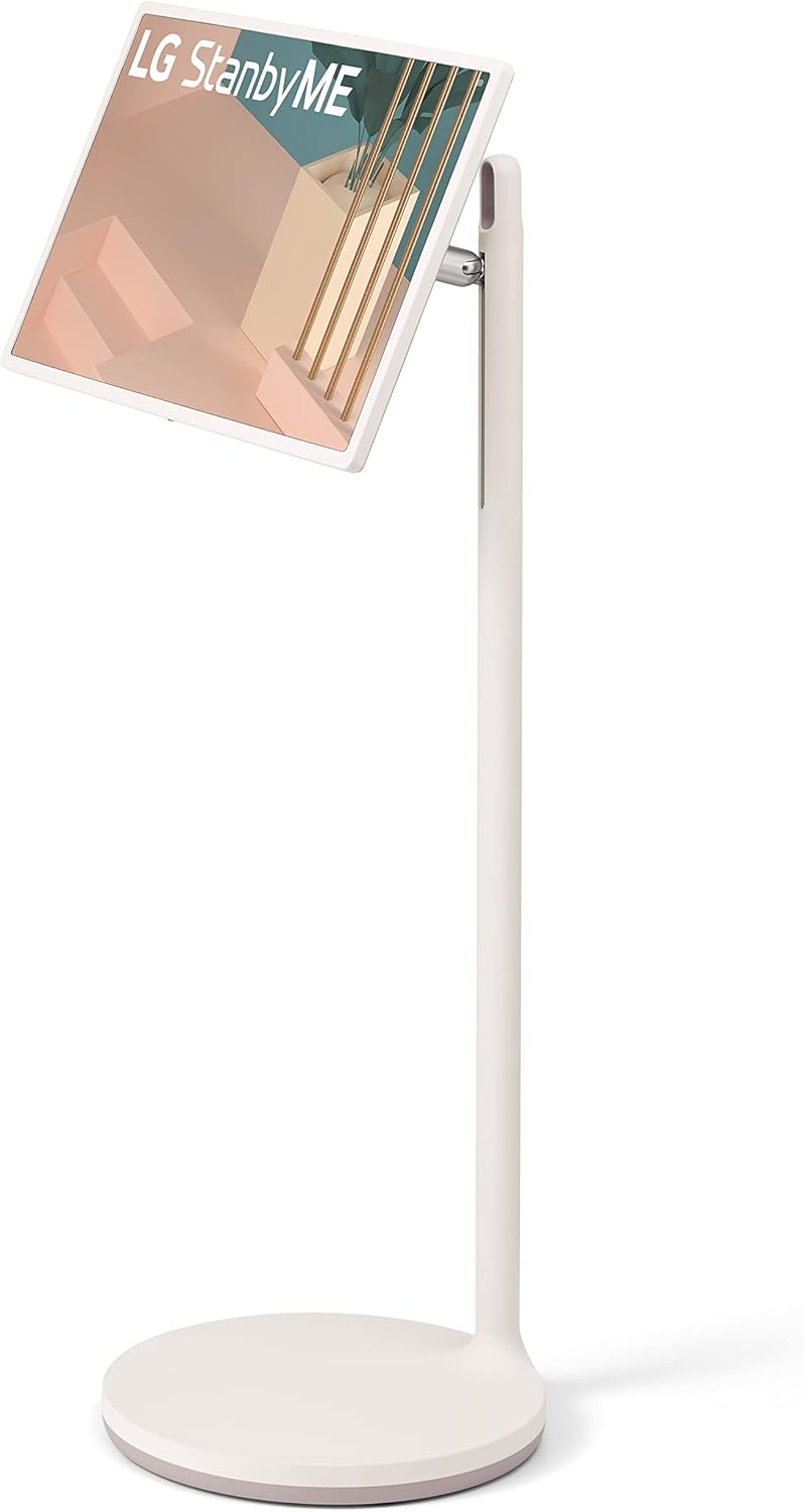 LG 27-Inch Class StanbyMe 1080p-Portable Touch-Screen-Monitor 27ART10AKPL  Built-in Battery  Full Swivel Rotation  60Hz Refresh Rate  Calming Beige
