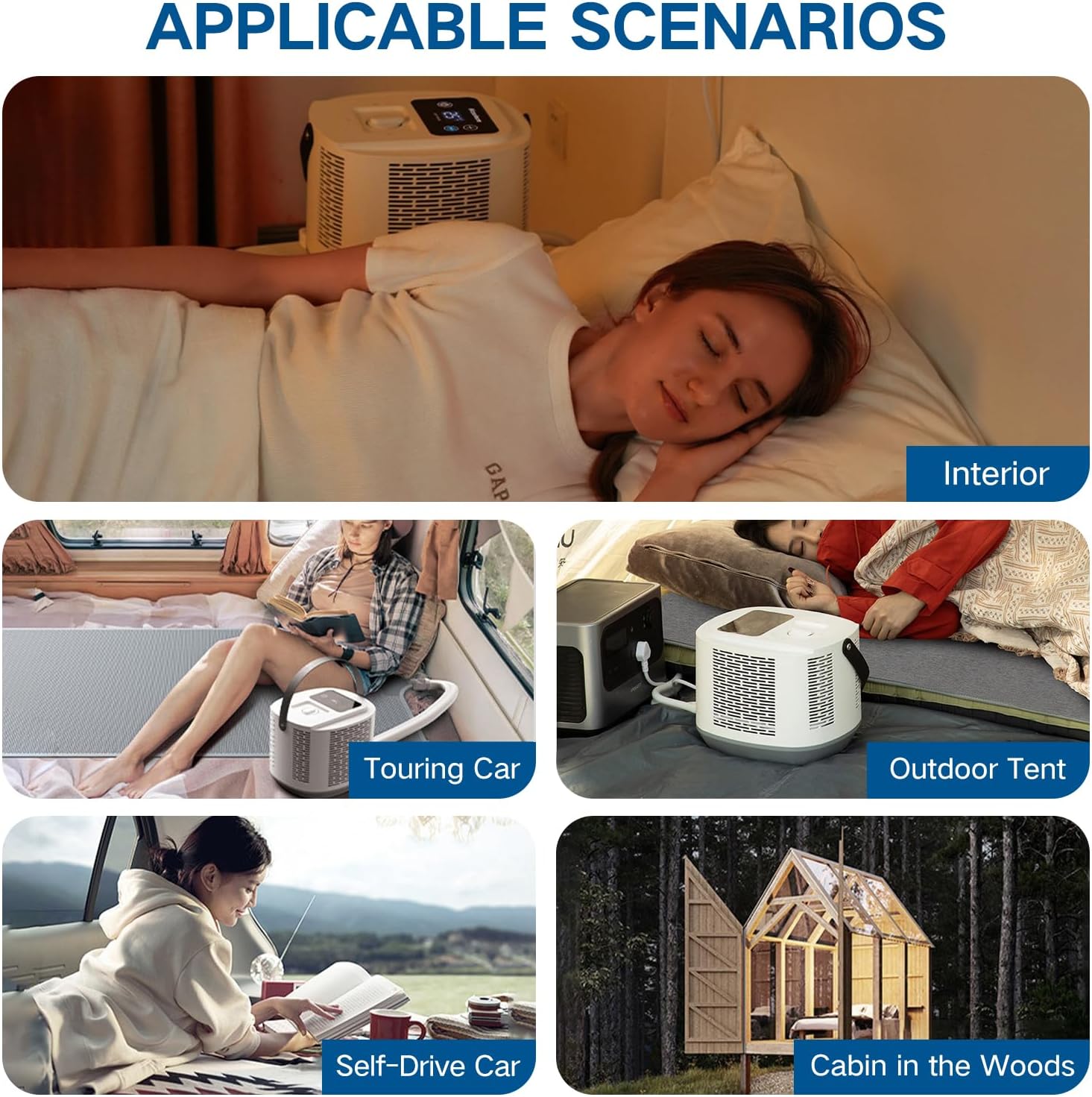 Comfort for Beds,Bed Water Cooling System with Portable Cooling Mattress & Heater(54°F-115°F), Quiet Operation,with Blankets Zone Any Size Bed .for Indoor