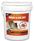 Kaput Rodent & Tick Bait Blocks  Powerful Warfarin & Fipronil Rat Bait Blocks for Rat Control and Their Blacklegged Ticks - Epa Approved Rodent Killer for Long-Lasting Protection (18 lbs)