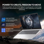 HP 15 Inch Touchscreen Laptop Computer  15.6" FHD IPS Touch Screen Students&Business Laptop  13th Gen Intel 10-Core i5 (> i7-1255U)  Windows 11 Pro  Copilot Key  Number Pad  Silver|8GB RAM 512GB SSD