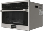 KoolMore Reserve 24 in. Built-In Microwave Convection Oven with Air Fry, 3-in-1 Combo, Sensor Cook, Soft-Close Door, 1.6 cu. ft. in Stainless Steel
